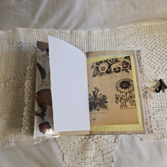 Brown Journal with Clip - Picture 11 of 12